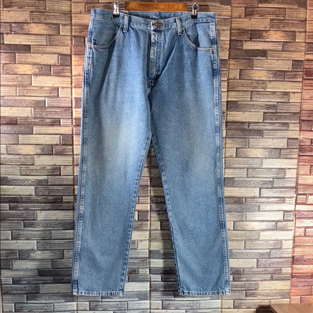 Vintage Classic Blue Men's Jeans Rustler 38x32